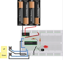 Protobord simulacija &quot;Fritzing&quot;