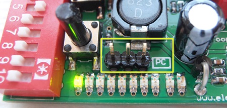 inductive loop detector programming port