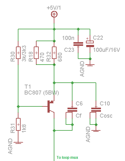 Dual channel inductive vehicle detector oscillator