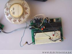 Interface rotary phone dial to PIC