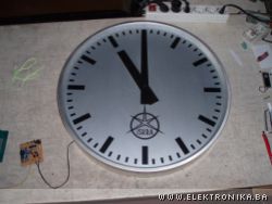 Electronics of Master Clock for Slave Clocks